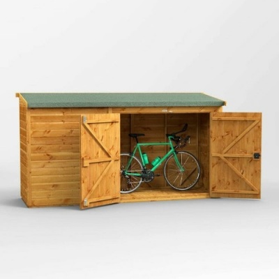 Power Pent Bike Shed 10x3