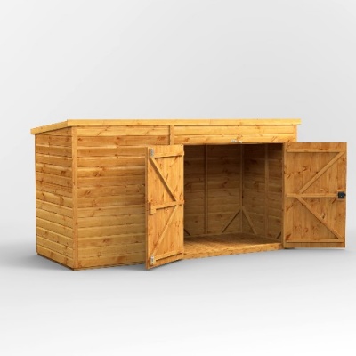 Power Pent Bike Shed 10x4