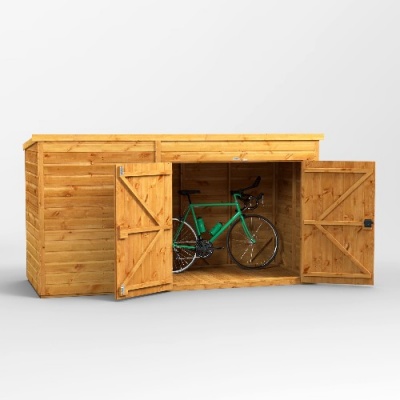 Power Pent Bike Shed 10x4