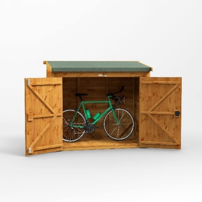 Power Pent Bike Shed 6x3