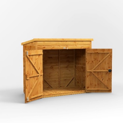 Power Pent Bike Shed 6x3