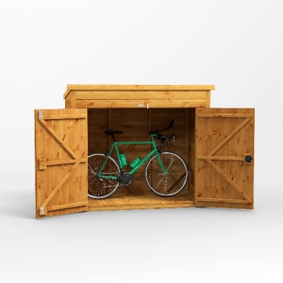 Power Pent Bike Shed 6x3