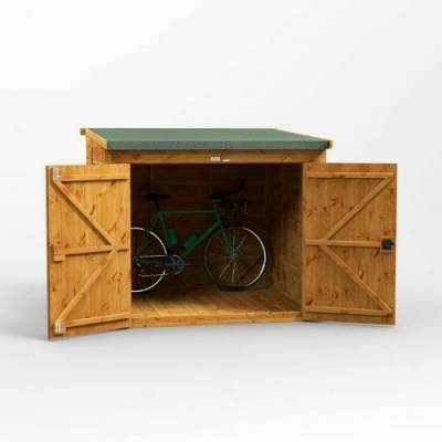 Power Pent Bike Shed 6x6