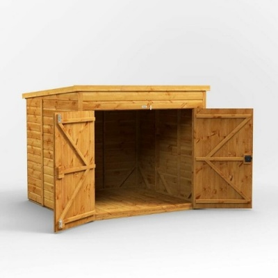 Power Pent Bike Shed 6x6