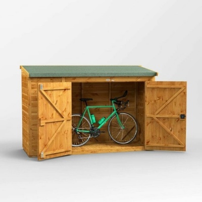 Power Pent Bike Shed 8x3