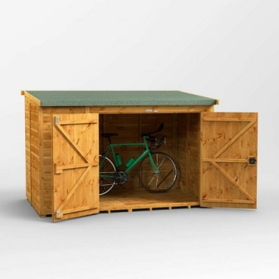 Power Pent Bike Shed 8x5