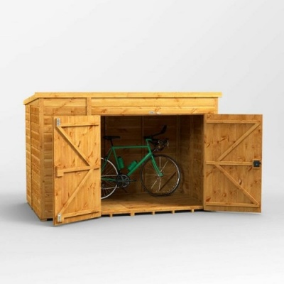 Power Pent Bike Shed 8x5