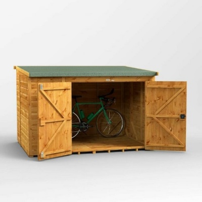 Power Pent Bike Shed 8x6