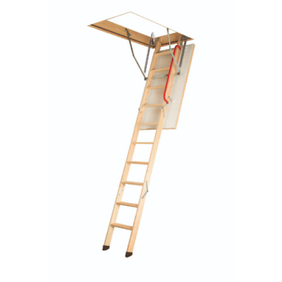 FAKRO LWK Komfort 3 Section Folding Wooden Loft Ladder