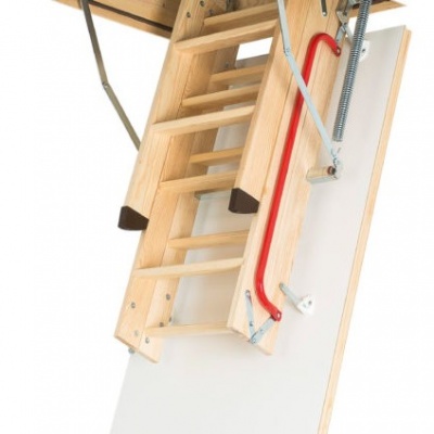 FAKRO LWK Komfort 3 Section Folding Wooden Loft Ladder