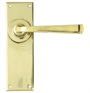 Avon Lever Door Handle on Various Backplates