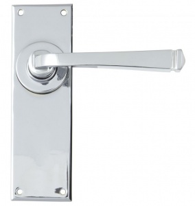 Avon Lever Door Handle on Various Backplates