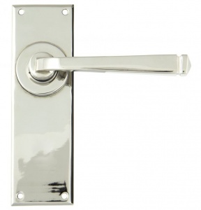 Avon Lever Door Handle on Various Backplates