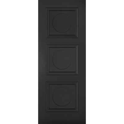 Internal Primed Black Antwerp 3 Panel