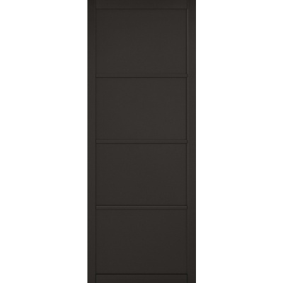 Internal Primed Black Soho 4P Door