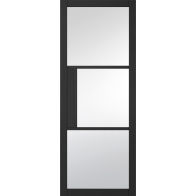 Internal Primed Black Tribeca Glazed Door