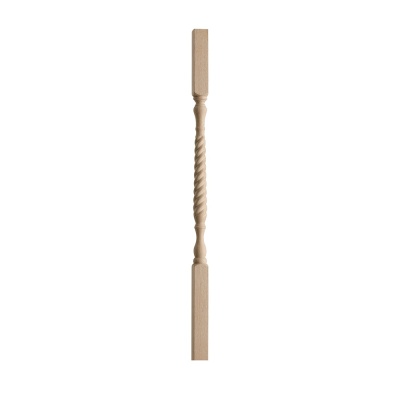 Benchmark Oak Barley Twist Spindle 895mm