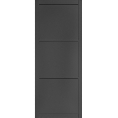 Internal Pre-Finished Black Camden Door