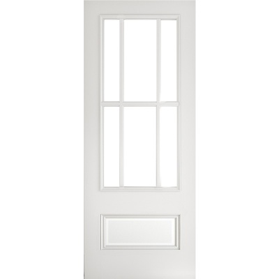 Internal Primed White Canterbury Bevelled Glazed Door