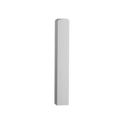 Benchmark White Primed Newel Base