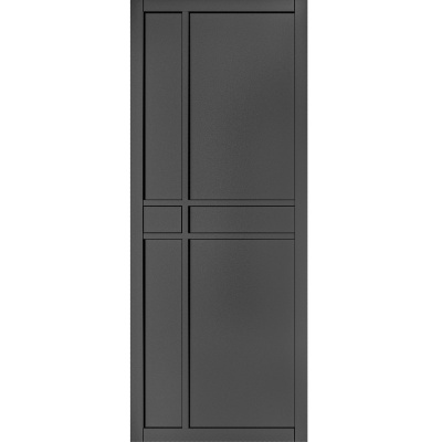 Internal Pre-Finished Black Dalston Door