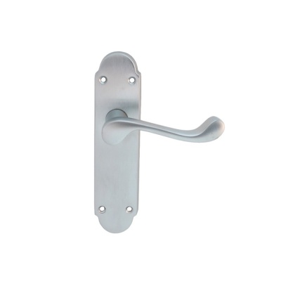 Oakley Lever Door Handle on Various Backplates