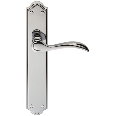 Madrid Lever Door Handle on Various Long Backplates