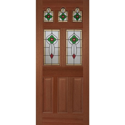 External Hardwood Ealing Rose Glazed Door