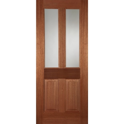 External Hardwood Edwardian Unglazed Door