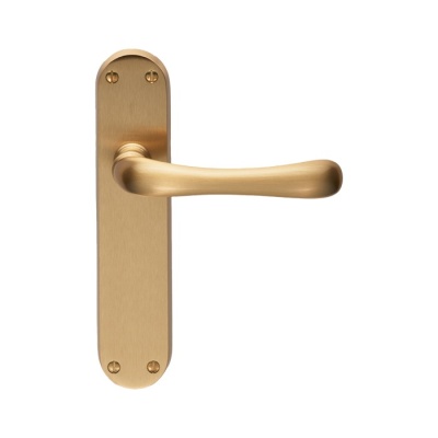 Ibra Lever Door Handle on Various Backplates