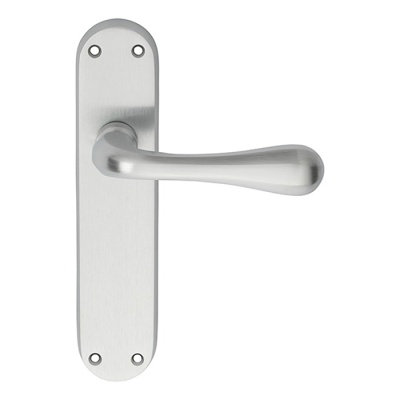 Astro Lever Door Handle on Various Backplates