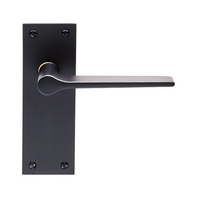 Velino Lever Door Handle on Various Backplates