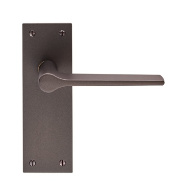 Velino Lever Door Handle on Various Backplates