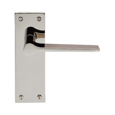 Velino Lever Door Handle on Various Backplates