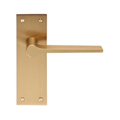 Velino Lever Door Handle on Various Backplates