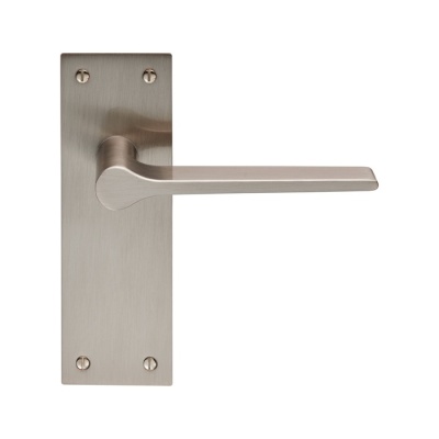 Velino Lever Door Handle on Various Backplates