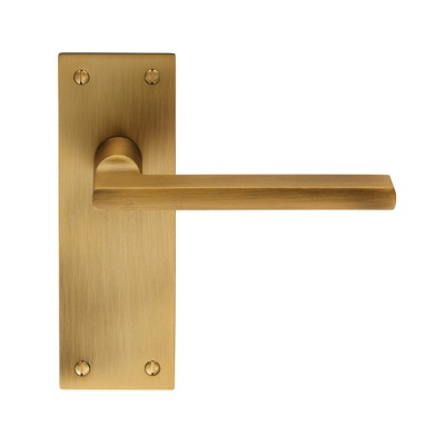 Trentino Lever Door Handle on Various Backplates