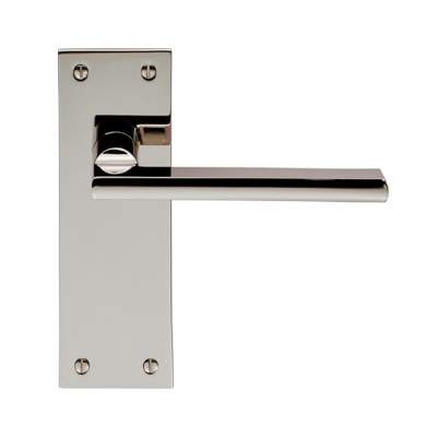 Trentino Lever Door Handle on Various Backplates