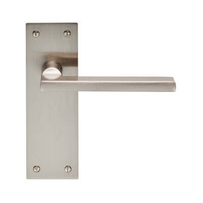 Trentino Lever Door Handle on Various Backplates