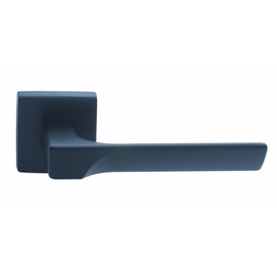 Flash Lever Door Handle on Square Rose