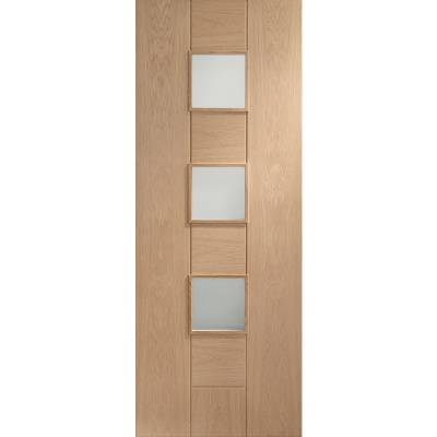 Internal Oak Messina Glazed Door