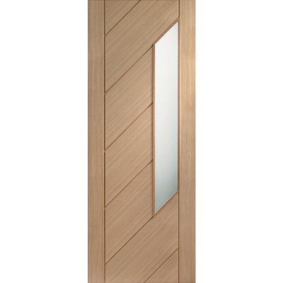 Internal Oak Monza Glazed Door