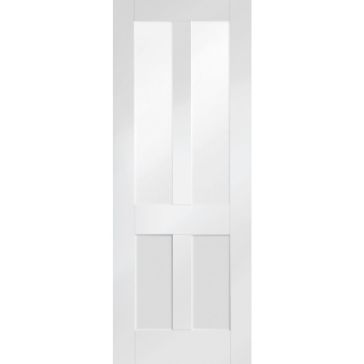 Internal Primed White Malton Shaker Glazed Door