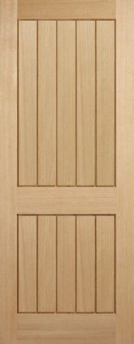 Internal Oak Mexicano 2 Panel Door