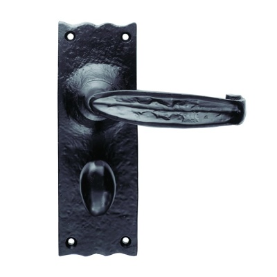 Traditional V Lever Door Handle on Various Backplate