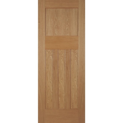 Internal Oak 1930's Style 4 Panel Door