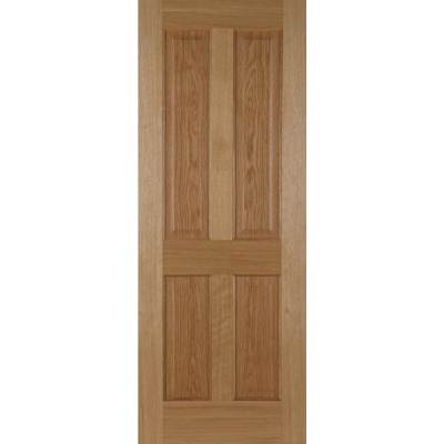 Internal Oak 4 Panel Recessed Door