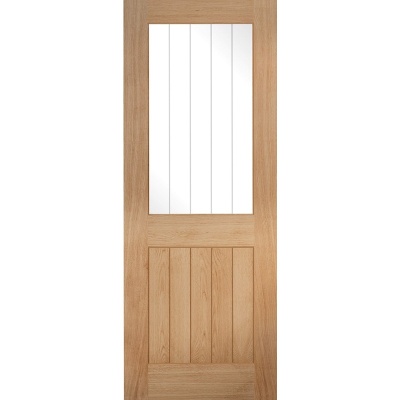 Internal Oak Belize Glazed Door