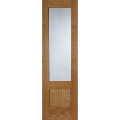 Internal Pre-Finished Oak Chiswick 1 Light Glazed Door