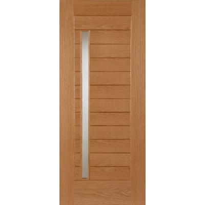 External Oak Oslo Glazed Door